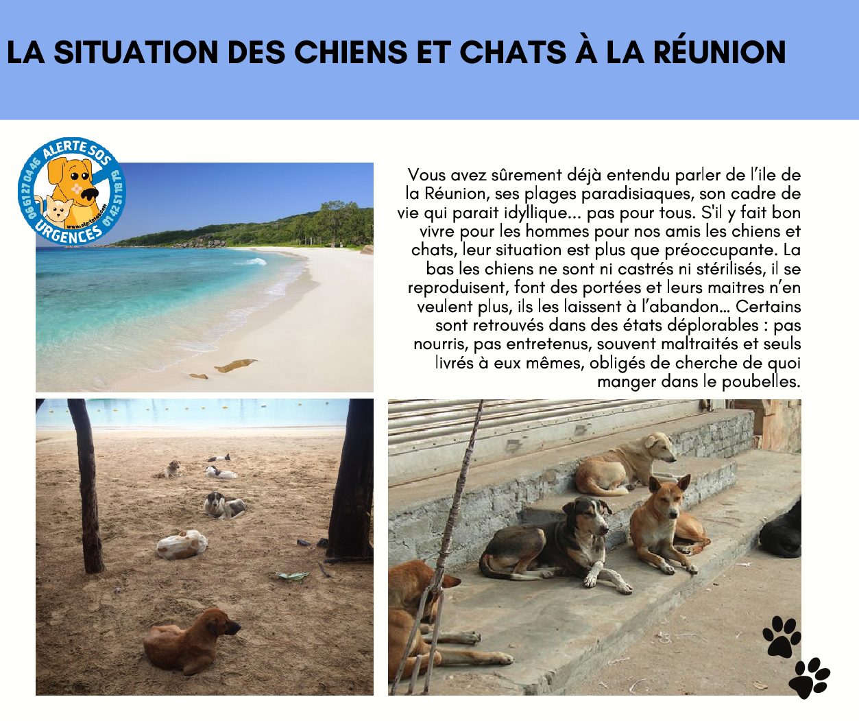 Post facebook alerte SOS