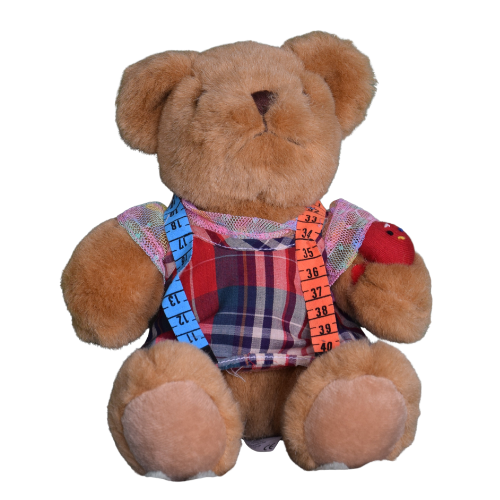 peluche teddy bear ourson couturier