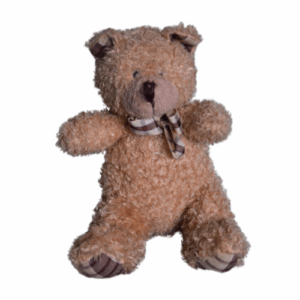 peluche ourson avec petite écharpe