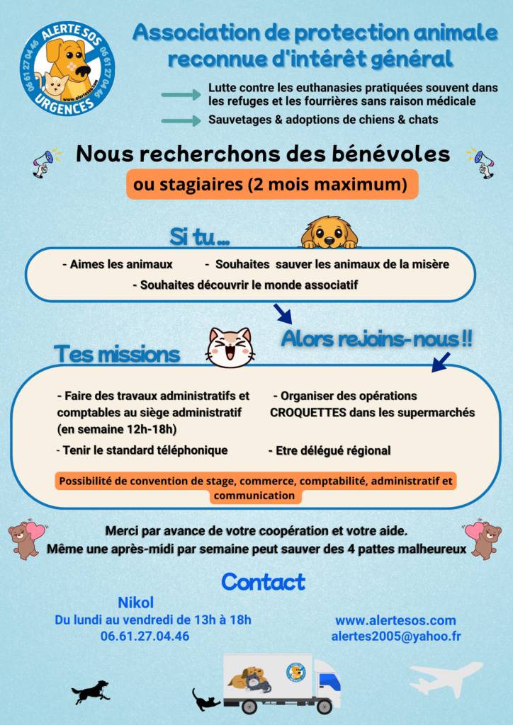 recherche benevoles