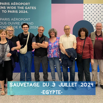 sauvetage du 3 juillet 2024 egypte (publication instagram)